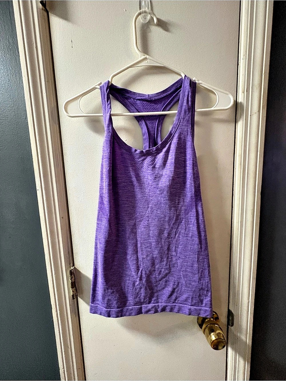 Victoria's Secret VSX Sport Seamless Racerback Tank Top - Purple